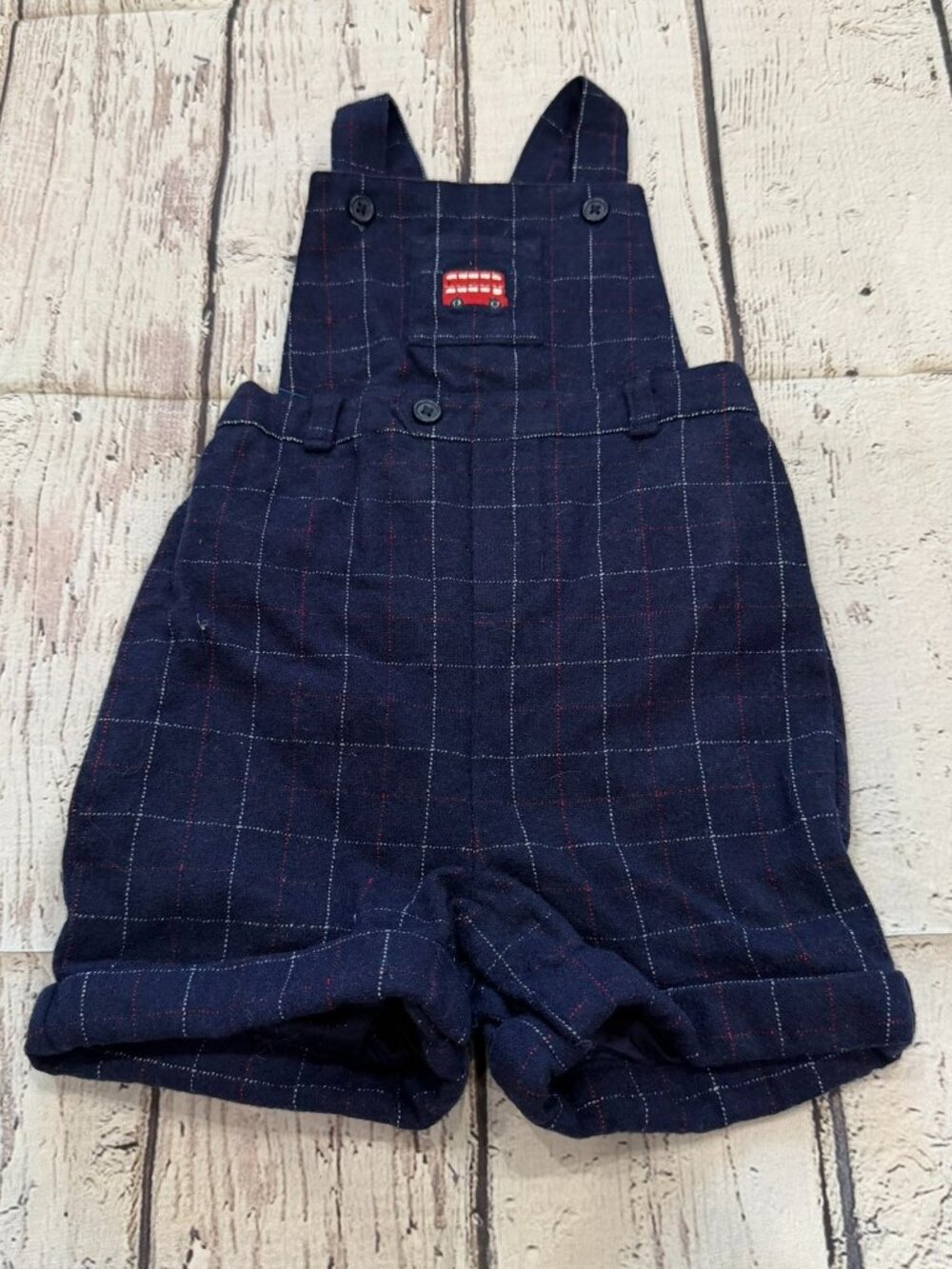Janie and Jack baby boy overalls 6-12 months old